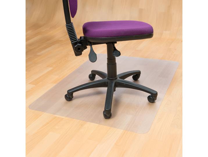Tapis chaise de bureau sols durs transparent 92 x 121 cm
