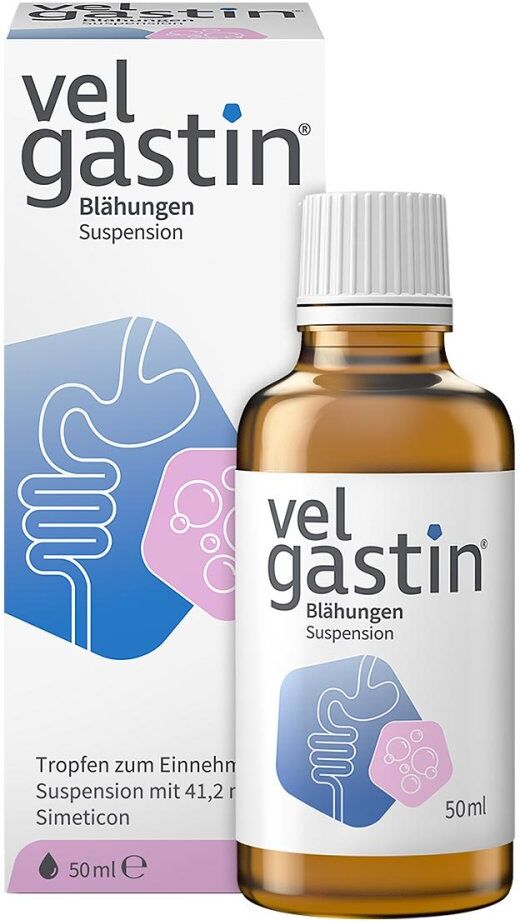 Velgastin Blähungen Suspension zum Einnehmen 50ml