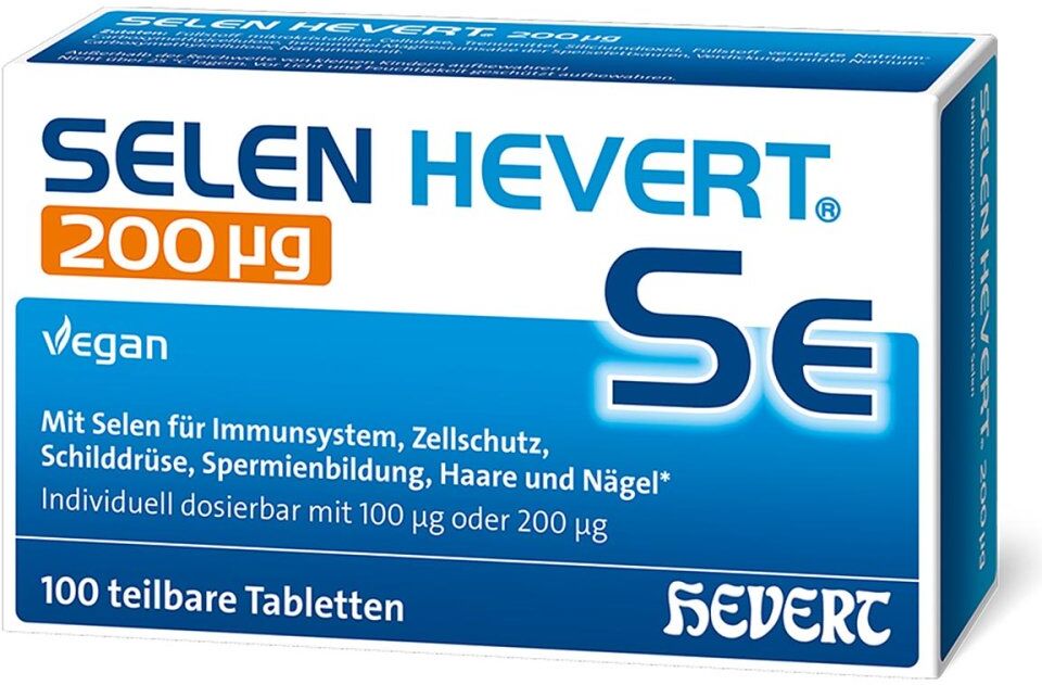 Selen Hevert 200 mg Tabletten 100stk