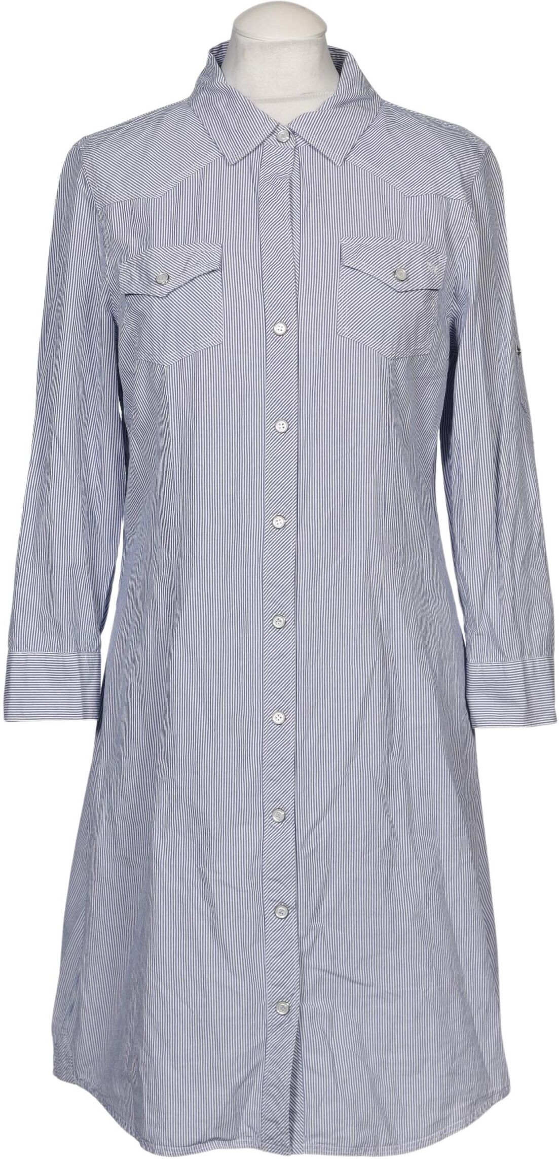 Tommy Hilfiger Damen Kleid, Hellblau, Gr. M, Baumwolle - Second Hand
