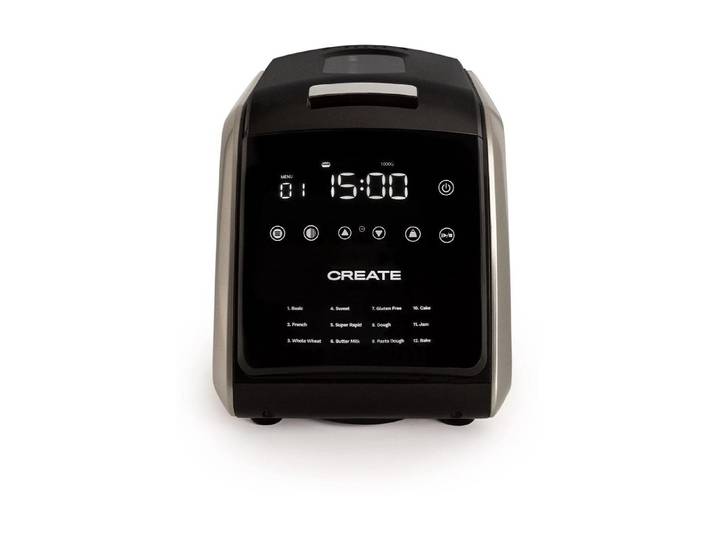Brotbackautomat Create Chef Bread , schwarz, Brotbackautomaten, Brotbackautomat