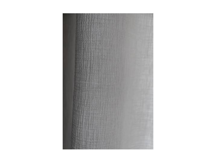 Vorhang URBANARA 2er-Set Musselin Trofa 135 cm x 320 cm , grau (hellgrau), B:135cm H:320cm, Baumwolle, Gardinen, Vorhang
