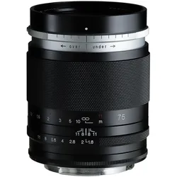 Portrait Heliar 1,8/75 mm RF-Mount, schwarz, Objektiv