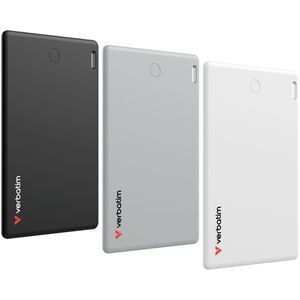 Verbatim Bluetooth-Tracker My Finder Card 32141, für iOS, 60 Tage Akkulaufzeit, wasserdicht IP66, 3 Stück