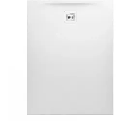 LAUFEN Pro Duschwanne H2109580000001 Marbond Ablauf kurze Seite weiss