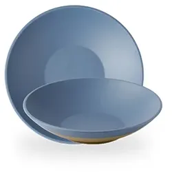 Churchill Emerge Oslo Blue Melamin Flache Schale 30cm