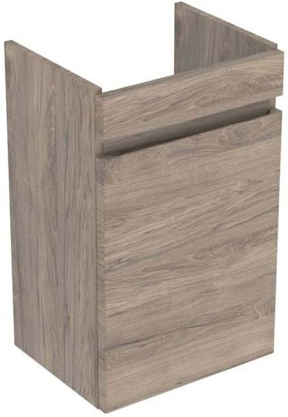 Geberit Renova Plan Waschtischunterschrank 501902JR1 38,4x60,5x30,8cm, 1 Tür, nussbaum, Folie strukturiert