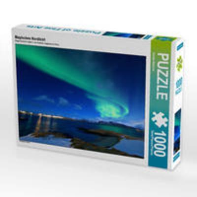 CALVENDO Puzzle Magisches Nordlicht | 1000 Teile Lege-Größe 64x48cm Foto-Puzzle für glückliche Stunden