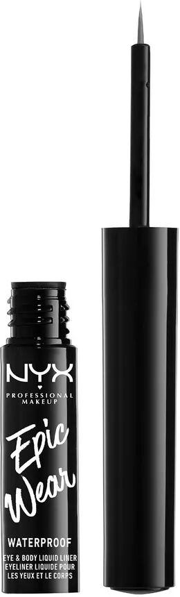 NYX-PROFESSIONAL-MAKEUP - Epic Wear Metallic Liquid Liner, 3.5 ml, Gunmetal