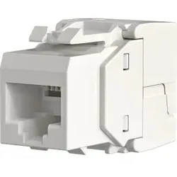 EFB E-20080 RJ45 Keystone UTP, Cat.6, 250MHz, Komponenten zertifiziert, weiß E20080