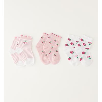 Socken IDO "BABY GIRL ACCESSORIES", Mädchen, Gr. I, rosa (light pink), Baumwolle, Socken Socken