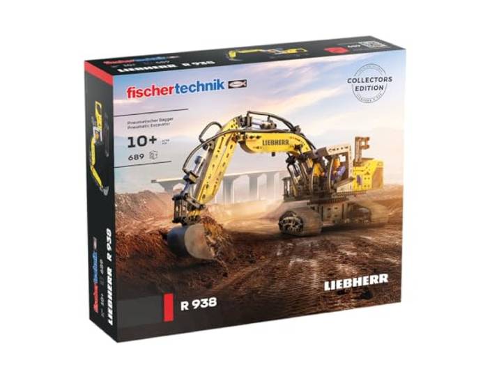 fischertechnik Liebherr R938 Pneumatischer Bagger Bausatz ab 10 Jahren