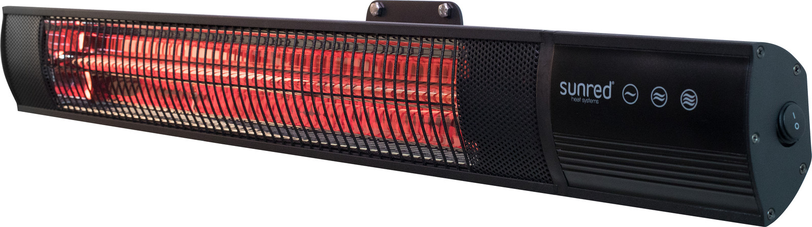 Sunred Royal Diamond Dark Wandheater 2500W Zwart