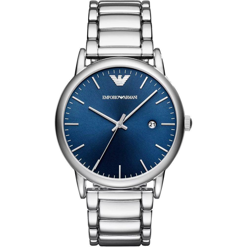 Emporio Armani AR11089 Blaues Zifferblatt Herrenuhr