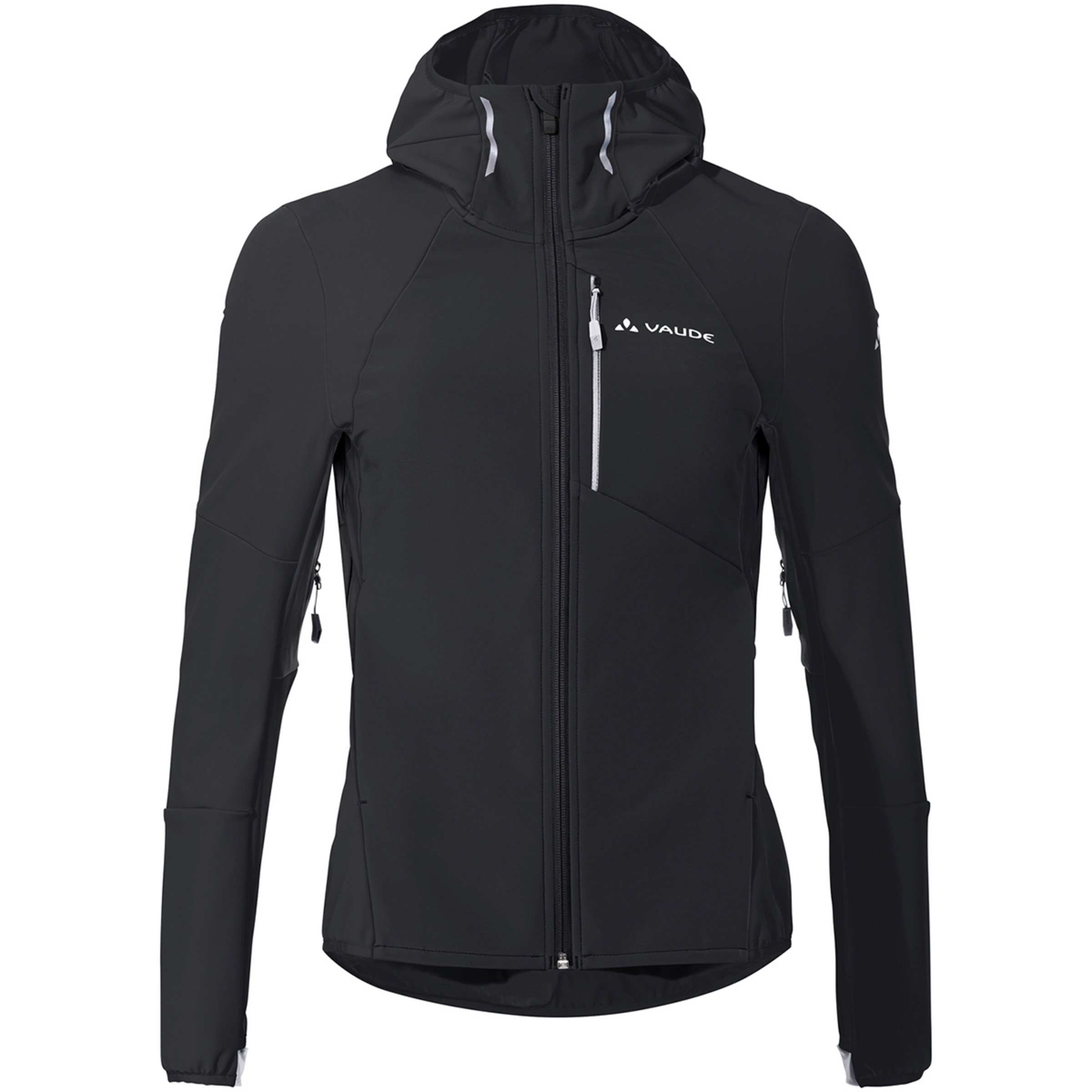 Vaude Larice IV Damen Softshelljacke schwarz Größe S Skitour Widerstandsfähig Wasserabweisend