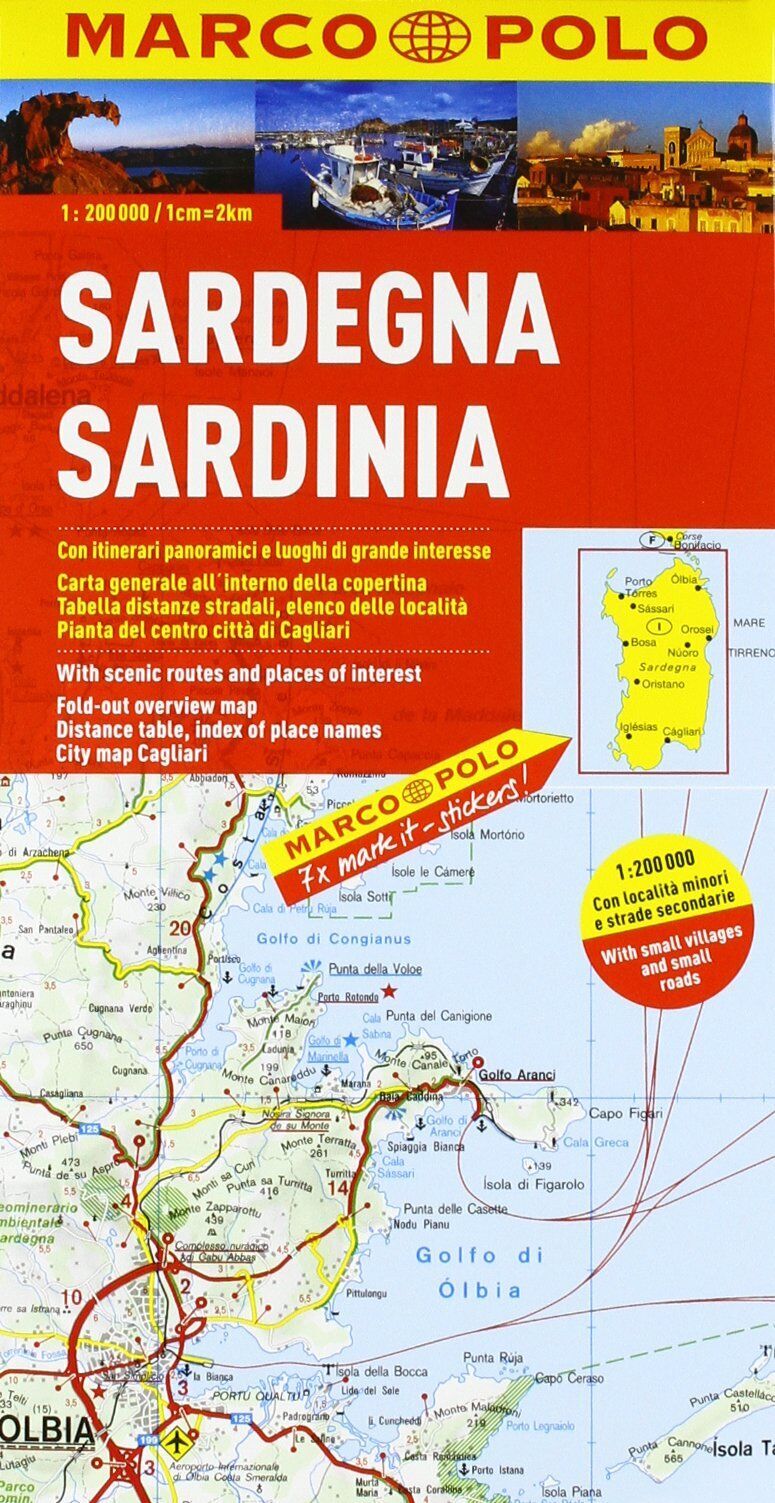 Marco Polo - MARCO POLO Karte Italien 15. Sardinien 1 : 200 000 - Preis vom 11.10.2026 03:10:56 h