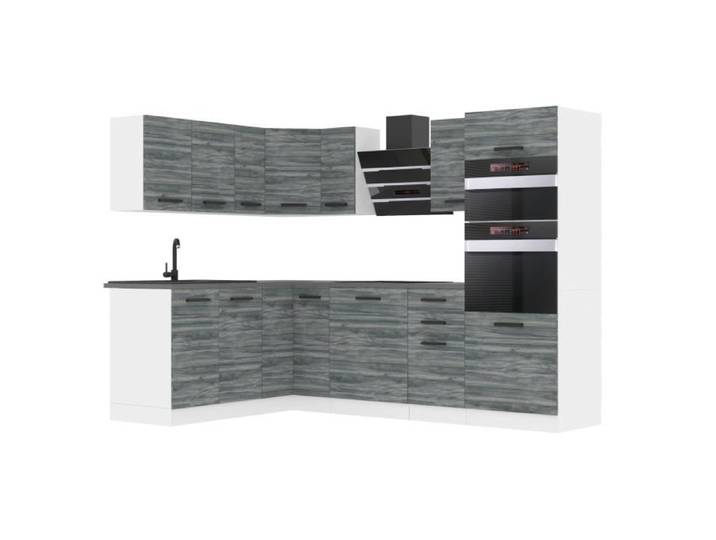 Cuisine Complète - B BELINI GROUP - MELANIE - Chêne Glamour - Design Contemporain - 360x60 cm