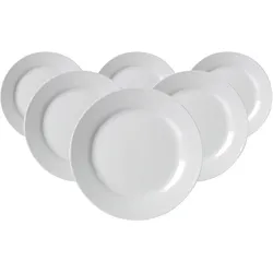 DESSERTTELLER Bianco weiß ø 19 cm 6er Set