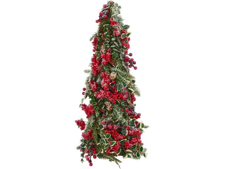 Künstlicher Weihnachtsbaum OTTO HOME Weihnachtsbäumchen , grün, H:60cm Ø:15cm, Kunststoff, Weihnachtsbäume, Künstlicher Weihnachtsbaum, mit LED-Beleuchtung