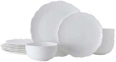 Mikasa Abigail 12-Piece Dinnerware Set, Service for 4