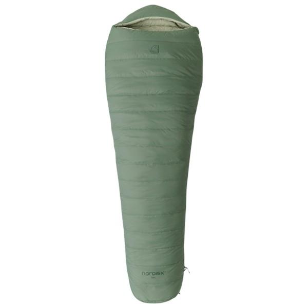 Nordisk - Ides -5° Mummy Sleeping Bag - Daunenschlafsack Gr M - bis 175 cm Zip: Left Grün