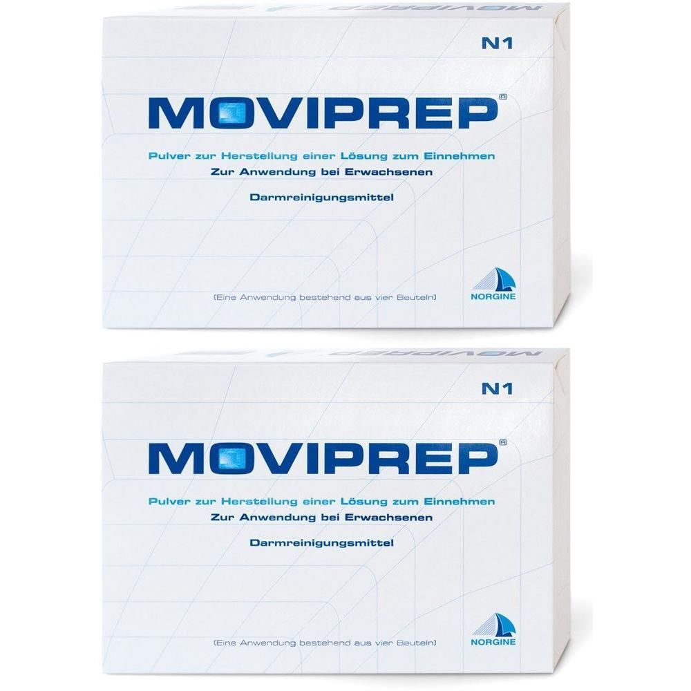 Moviprep Pulver z.Herst.e.Lösung z.Einnehmen 2x 2x1 St zur Herstellung einer Lösung zum Einnehmen