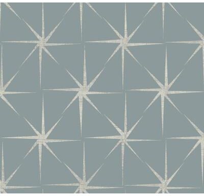 York Wallcoverings Evening Star Blue Wallpaper