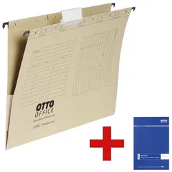 OTTO Office Hängetaschen inkl. Briefblock braun
