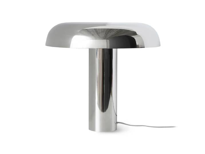 HKliving - Mushroom Tischleuchte, chrom
