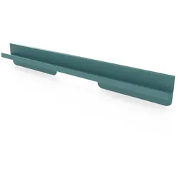 Magnetoplan Ablageschale Ablageleiste für Weißwandtafel Whiteboard Infinity Wall - 8,9x9,6x4,6cm (BxHxT) - Wasserblau
