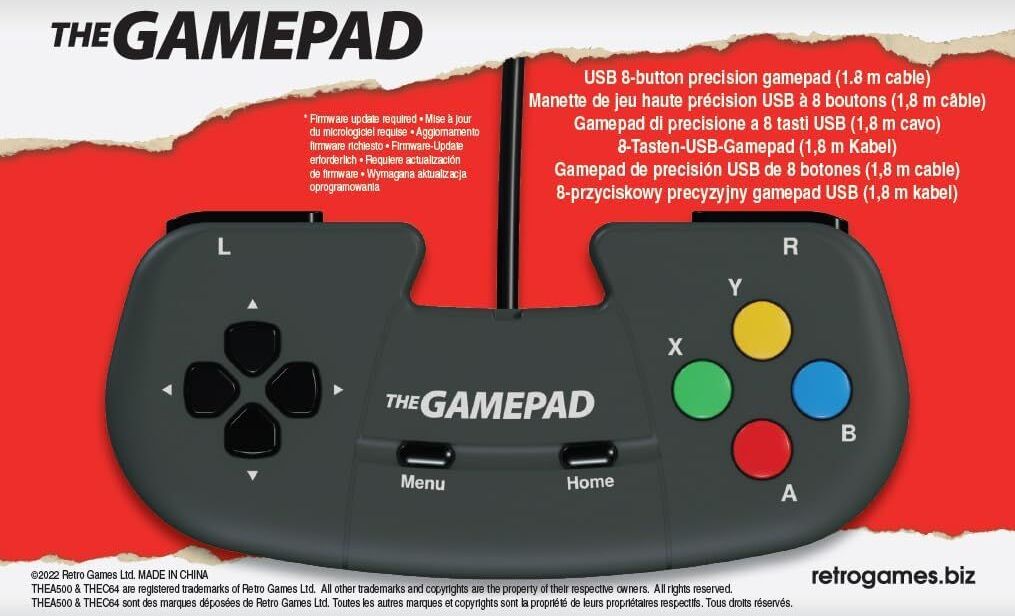 The Spectrum USB Gamepad
