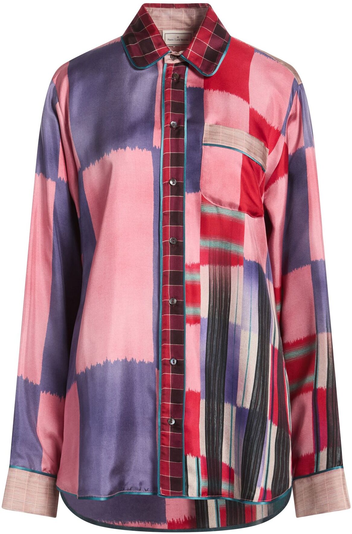 Pierre-Louis Mascia Camisa Mujer Rosa antiguo L Mujer