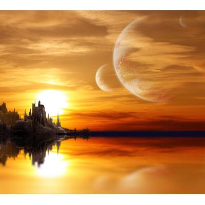 Papermoon "Fantasie Landschaft"
