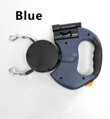 Uplifted Finds 3 in 1 Dual Retractable Walking System double ended Blue