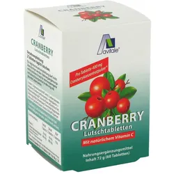 Cranberry Lutschtabletten