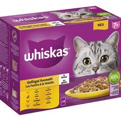 Whiskas Whiskas Multipack 7+ Geflügel Auswahl in Gelee 1x1.02 kg