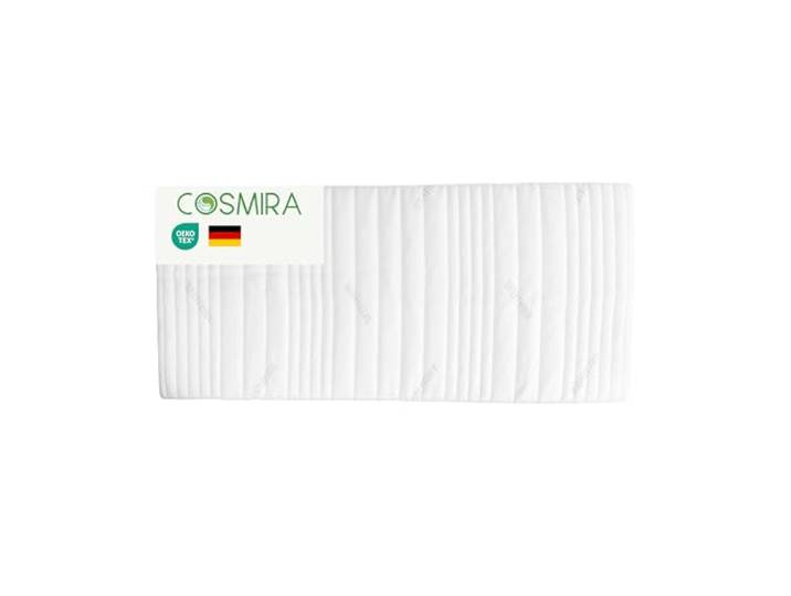 Cosmira® Matratzentopper 140x200 cm - für optimalen Schlafkomfort & Rückenschmerzlinderung - Atmungsaktiver Topper mit BREATHAIR® Technologie, pflegeleicht & Allergikergeeignet – Öko-Tex Zertifiziert