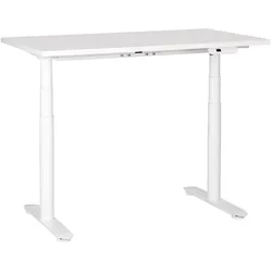 SCHREIBTISCH weiß 120/72 cm elektrisch höhenverstellbar Destin IV