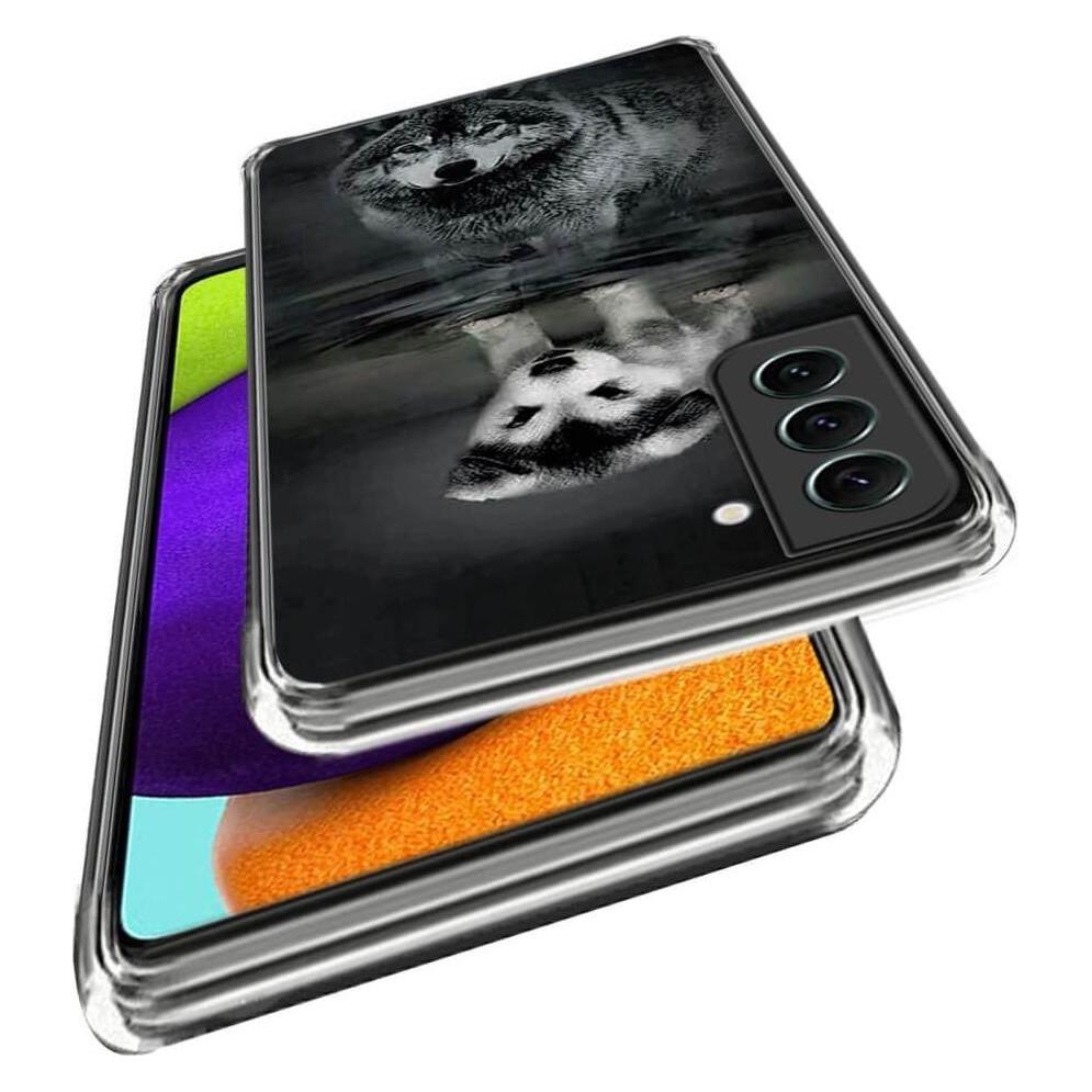 Cover-Discount Galaxy S23+ - Softes Silikon Case Wolf (Samsung Galaxy S23+) (660116295A)