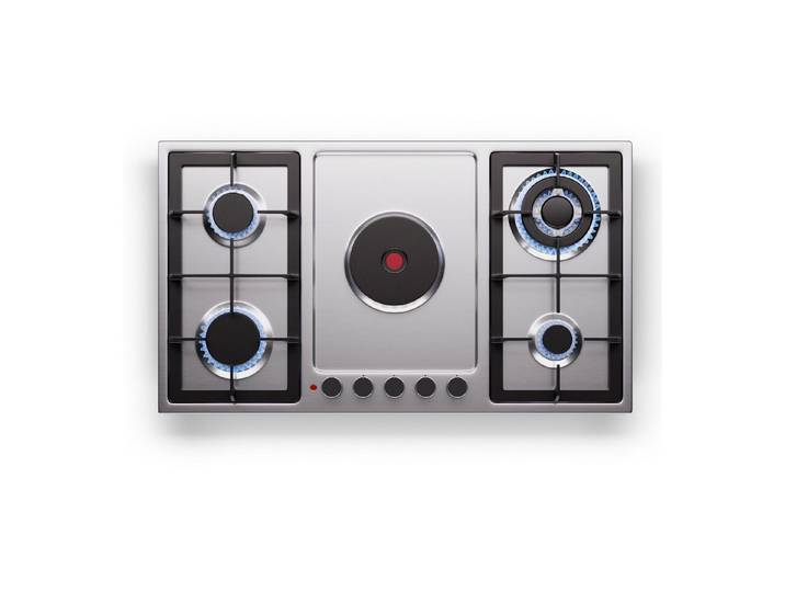 Klarstein Gas-Kochfeld MultiChef 10045672, Kochfelder Elektro Kochfeld Gas Hob 5 Zone