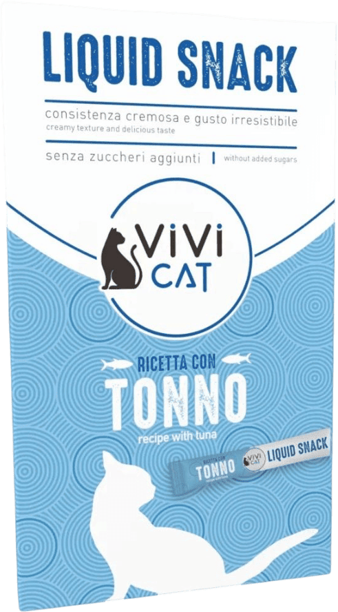 Kit Risparmio 18x15G ViVi Cat Liquid Snack al Tonno TONNO