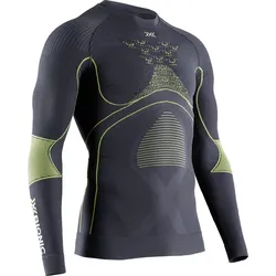 X-BIONIC Energy Accumulator 4.0 langarm Funktionsshirt Herren charcoal/yellow XL