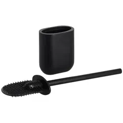 Zeller WC-Garnitur Ø 8 cm schwarz, 10.7x39 cm