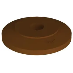 NEUT Rosette Kunststoff braun 36mm