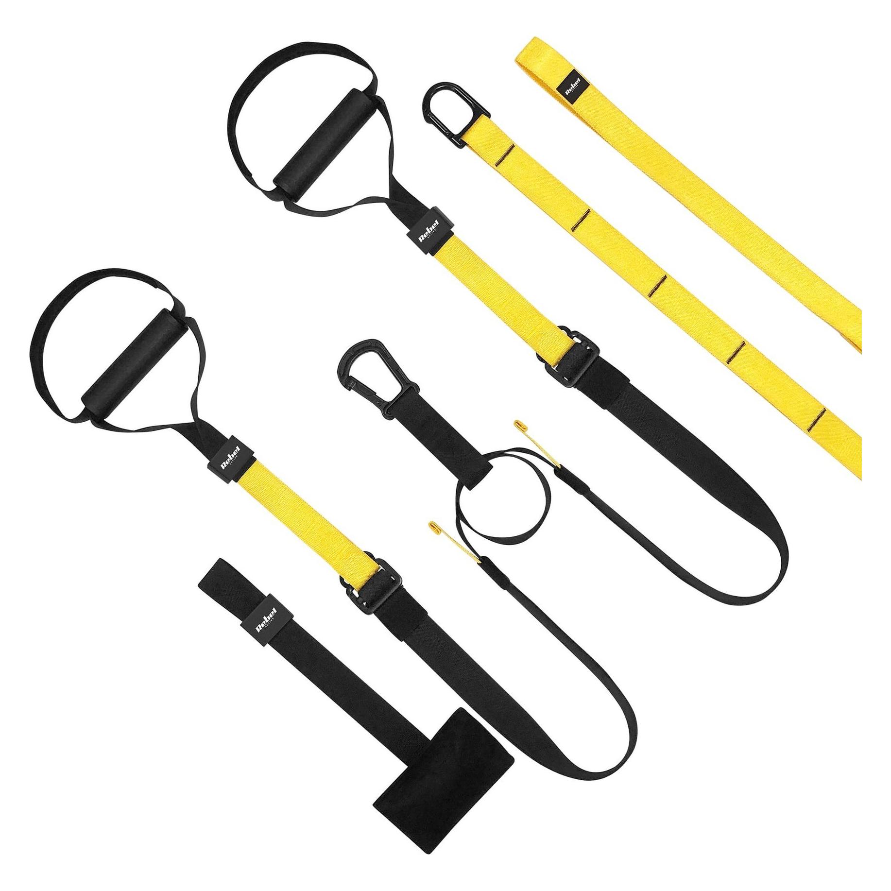 Rebel TRX P3-3 Trainingsbänder Übungsgürtel ACTIVE (RBA-3008-3)