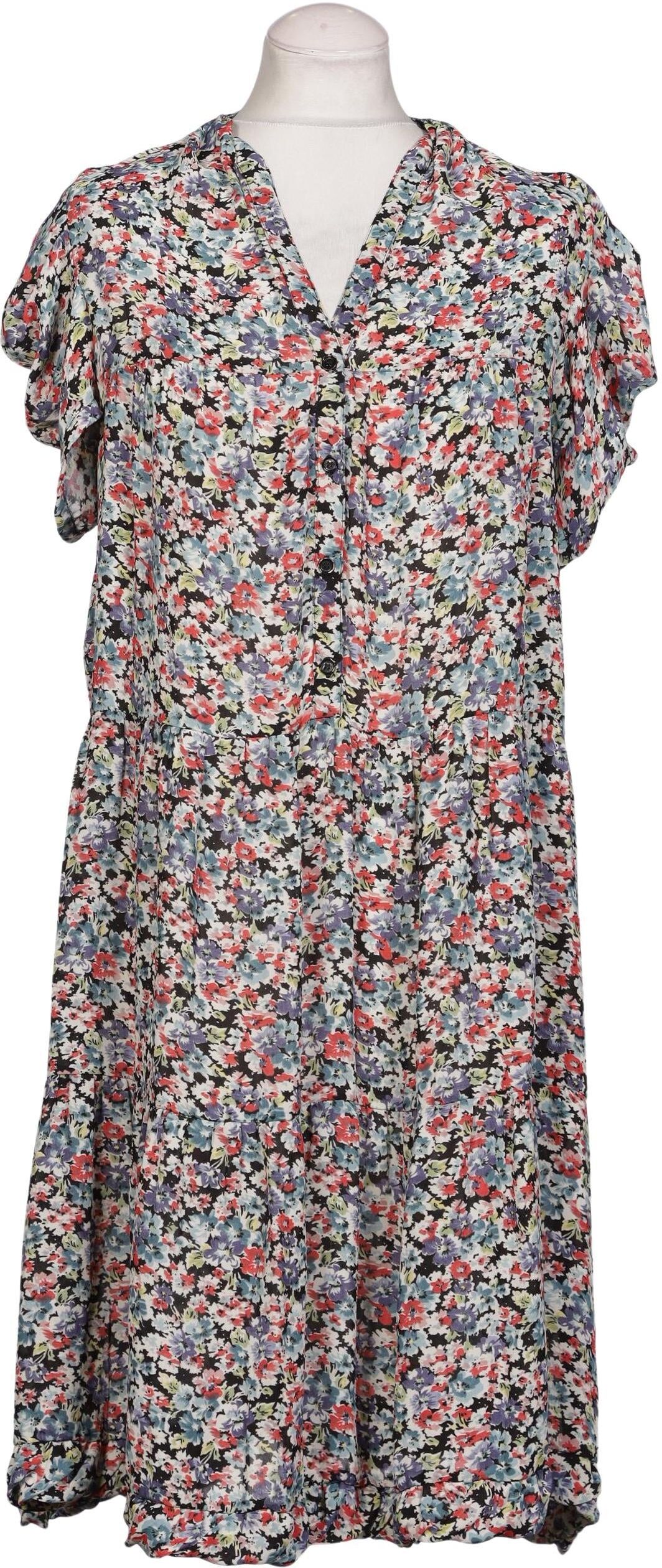 Sandro Damen Kleid, Mehrfarbig, Gr. EU 40 (Sandro 3), Synthetik - Second Hand