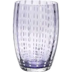 Perle Wasserglas 320 ml lavendelfarbig