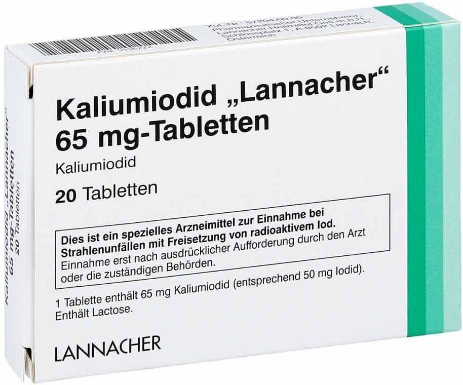 Kaliumiodid Lannacher 65 mg Tabletten