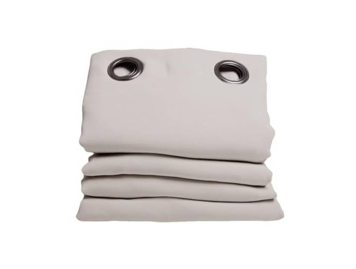 Moondream DecibelControl™ Rideau Anti-Bruit 3en1 Isolation Phonique Thermique Hiver+Été 100% Occultant Technologie Brevetée Fabrication UE Oeillets Gris MC17 140L x 260H cm