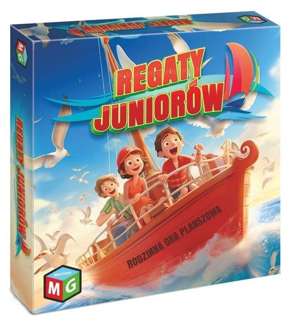 Multigra Junior Regatta 05266 gezelschapsspel voor families